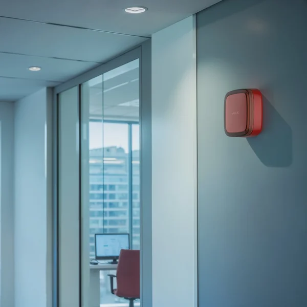 Ajax FireProtect VAD im B&uuml;rokorridor